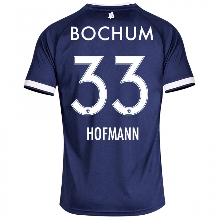 Niño Camiseta Philipp Hofmann #33 Azul Oscuro 1ª Equipación 2024/25 La Camisa Chile