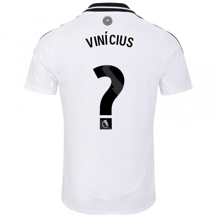 Niño Camiseta Carlos Vinícius #0 Blanco 1ª Equipación 2024/25 La Camisa Chile