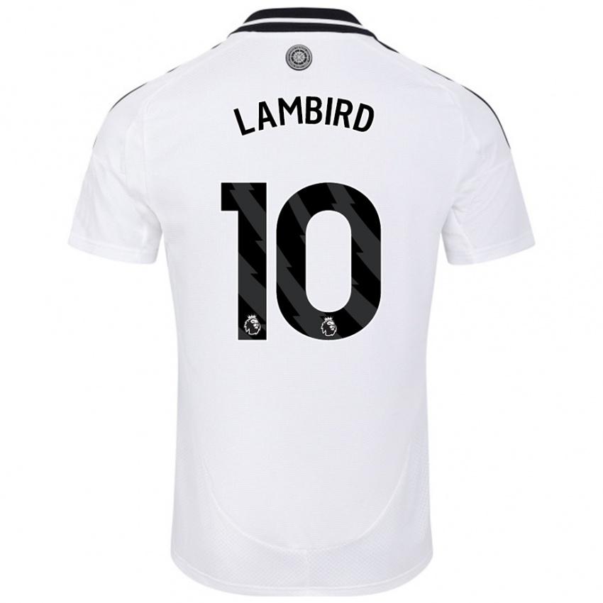 Niño Camiseta Lilly Lambird #10 Blanco 1ª Equipación 2024/25 La Camisa Chile