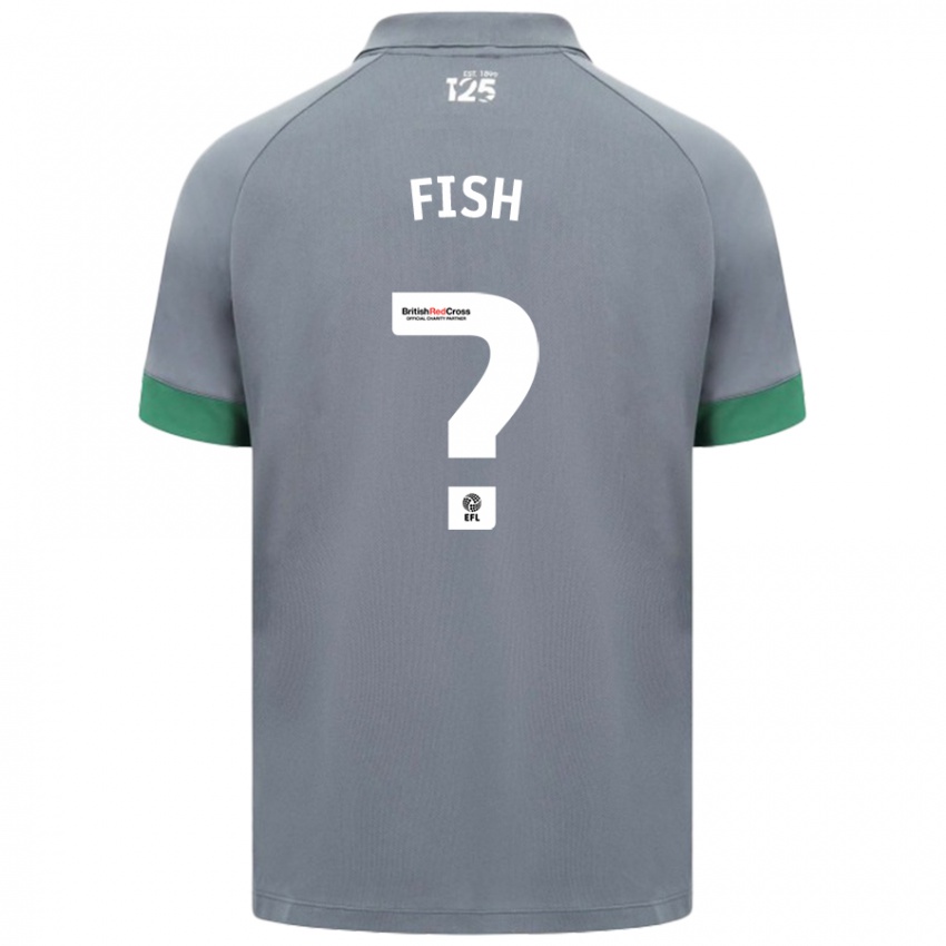 Niño Camiseta Will Fish #0 Gris Oscuro 2ª Equipación 2024/25 La Camisa Chile