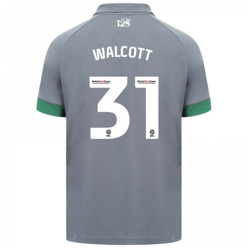 Niño Camiseta Malachi Fagan Walcott #31 Gris Oscuro 2ª Equipación 2024/25 La Camisa Chile