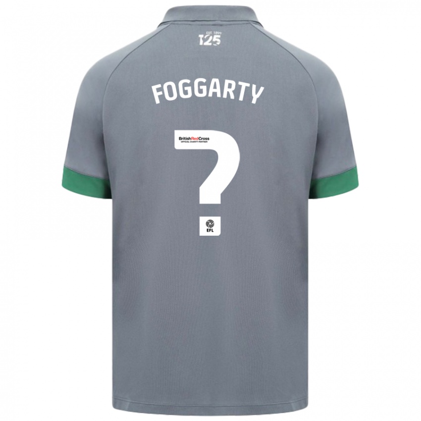 Niño Camiseta Corey Foggarty #0 Gris Oscuro 2ª Equipación 2024/25 La Camisa Chile