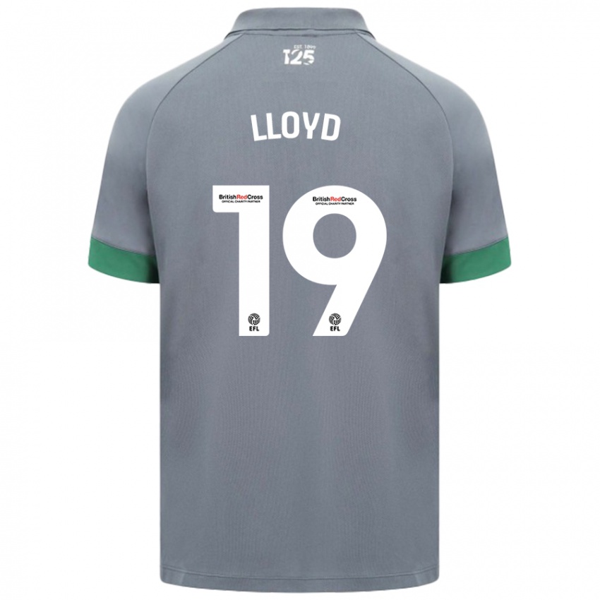 Niño Camiseta Madison Lloyd #19 Gris Oscuro 2ª Equipación 2024/25 La Camisa Chile