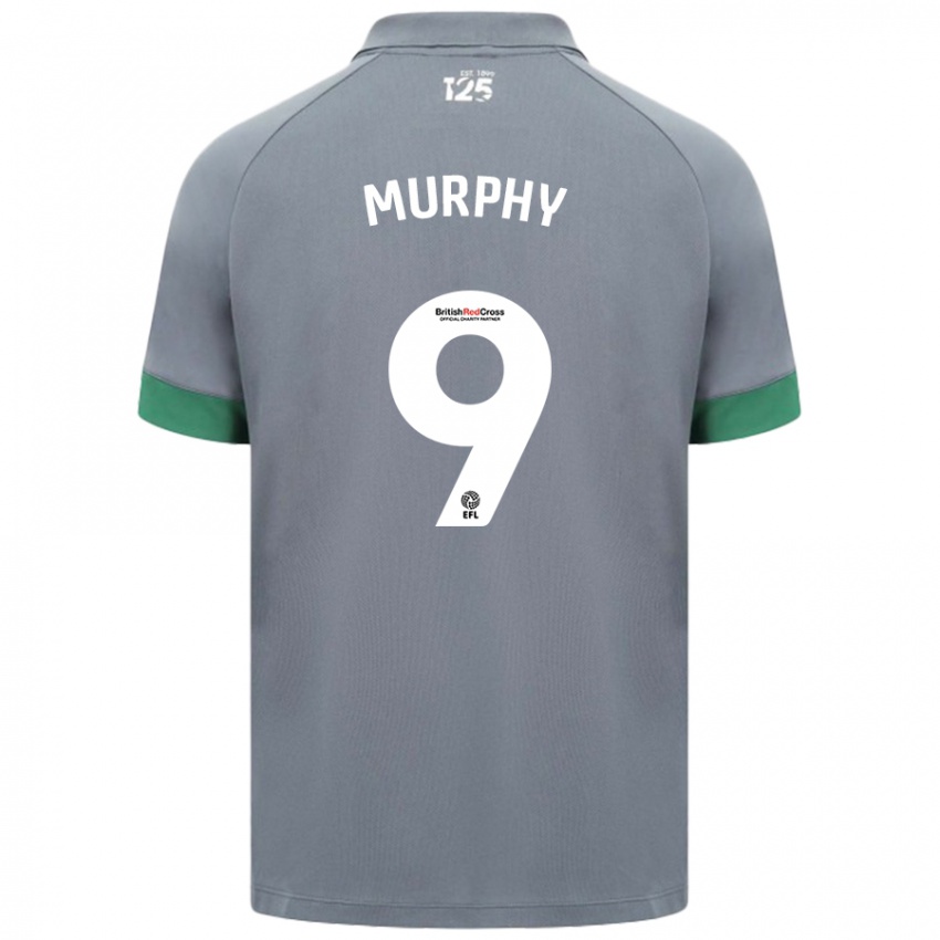 Niño Camiseta Alana Murphy #9 Gris Oscuro 2ª Equipación 2024/25 La Camisa Chile