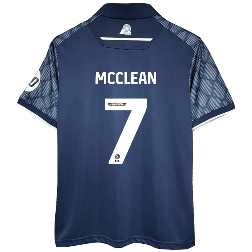 Niño Camiseta James Mcclean #7 Negro 2ª Equipación 2024/25 La Camisa Chile