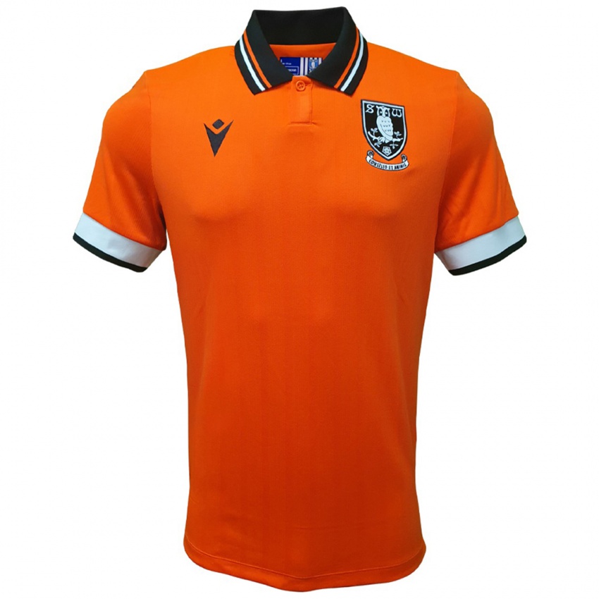 Niño Camiseta Mario Bobea #0 Naranja Blanco 2ª Equipación 2024/25 La Camisa Chile