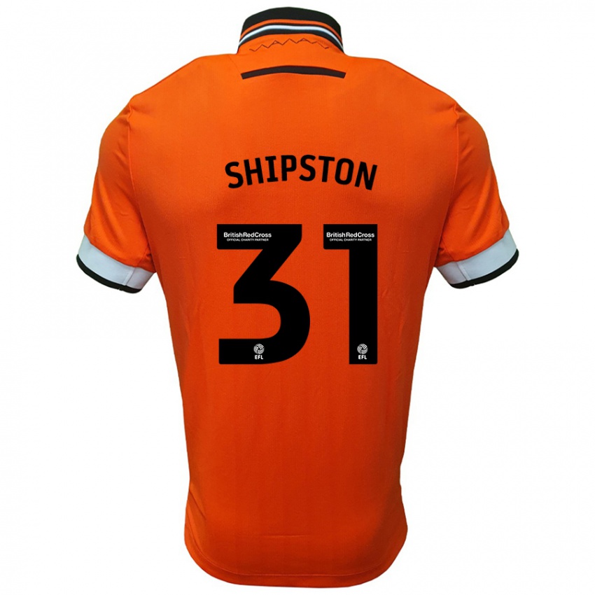 Niño Camiseta Rio Shipston #31 Naranja Blanco 2ª Equipación 2024/25 La Camisa Chile