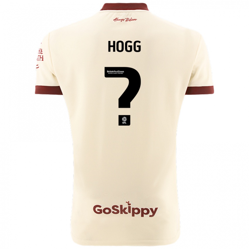 Niño Camiseta Harry Hogg #0 Crema Blanco 2ª Equipación 2024/25 La Camisa Chile