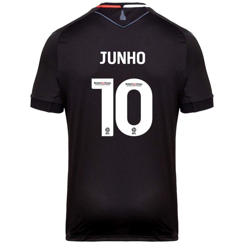 Niño Camiseta Joon-Ho Bae #10 Negro 2ª Equipación 2024/25 La Camisa Chile