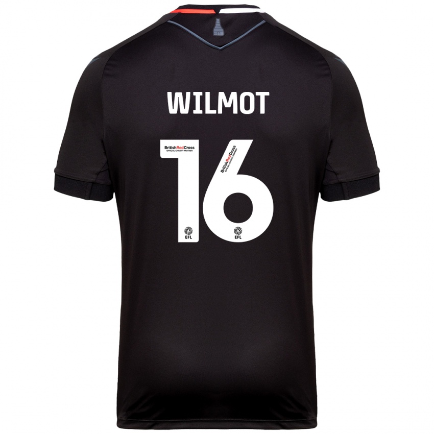 Niño Camiseta Ben Wilmot #16 Negro 2ª Equipación 2024/25 La Camisa Chile