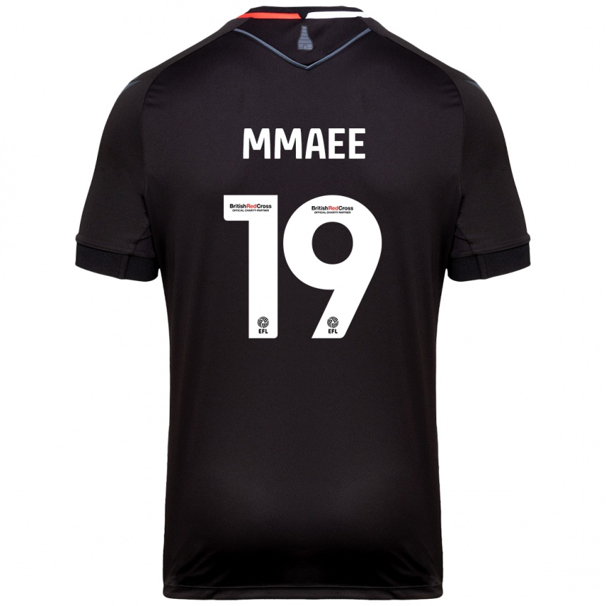 Niño Camiseta Ryan Mmaee #19 Negro 2ª Equipación 2024/25 La Camisa Chile