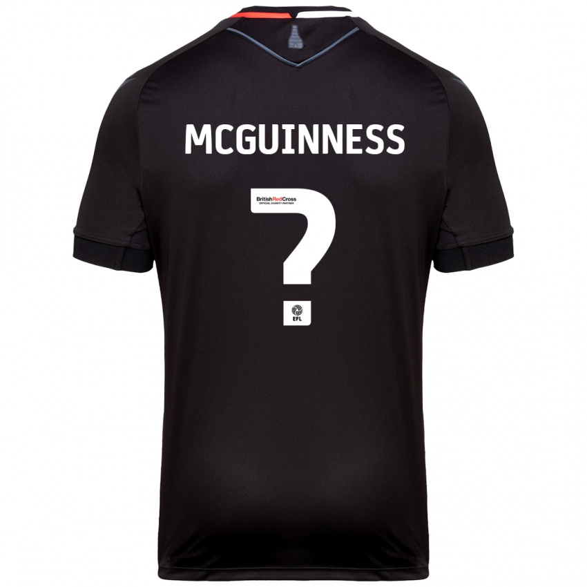 Niño Camiseta Dara Mcguinness #0 Negro 2ª Equipación 2024/25 La Camisa Chile