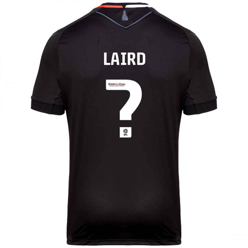 Niño Camiseta Logan Laird #0 Negro 2ª Equipación 2024/25 La Camisa Chile