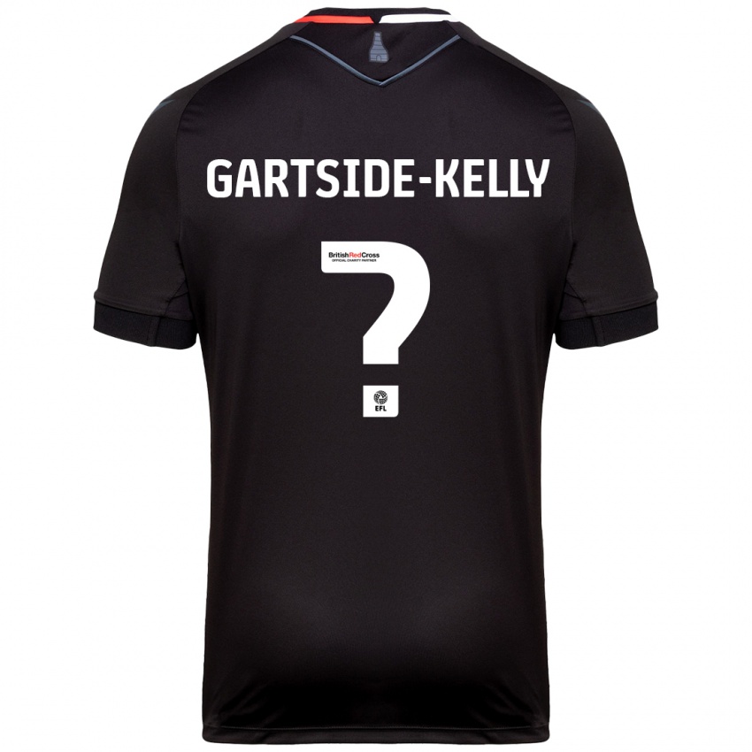 Niño Camiseta Gabriel Gartside-Kelly #0 Negro 2ª Equipación 2024/25 La Camisa Chile