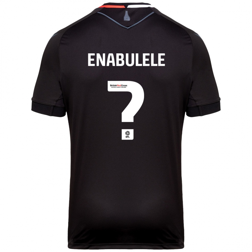 Niño Camiseta Oghosaiwi Enabulele #0 Negro 2ª Equipación 2024/25 La Camisa Chile