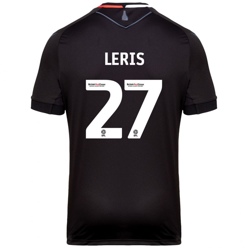 Niño Camiseta Mehdi Léris #27 Negro 2ª Equipación 2024/25 La Camisa Chile