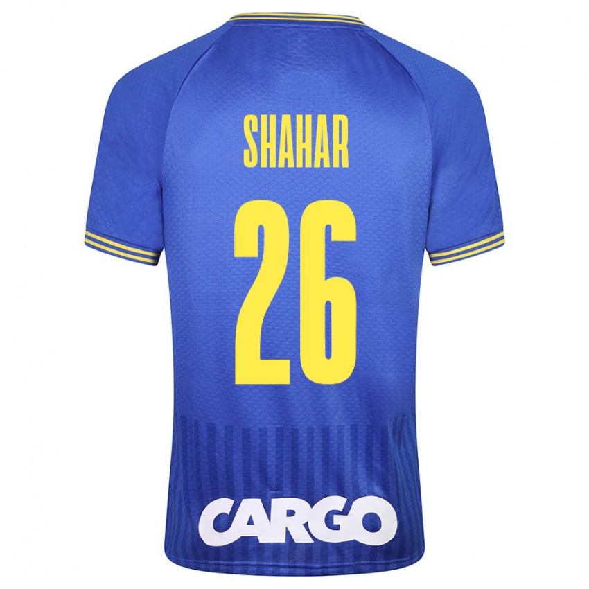 Niño Camiseta Ido Shahar #26 Blanco 2ª Equipación 2024/25 La Camisa Chile