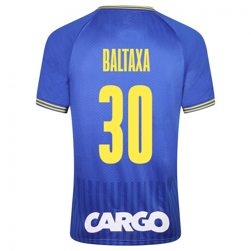 Niño Camiseta Matan Baltaxa #30 Blanco 2ª Equipación 2024/25 La Camisa Chile