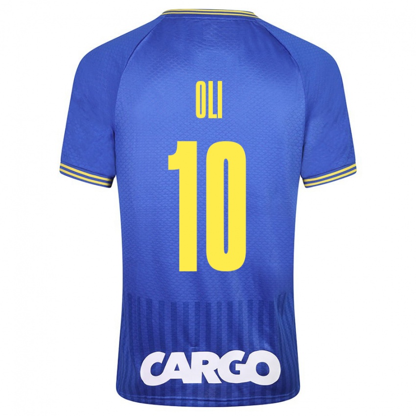 Niño Camiseta Ido Oli #10 Blanco 2ª Equipación 2024/25 La Camisa Chile