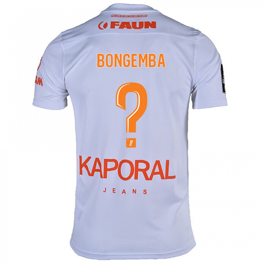 Niño Camiseta Edvin Bongemba #0 Blanco 2ª Equipación 2024/25 La Camisa Chile