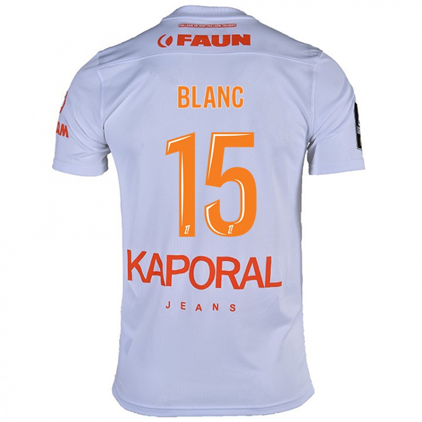 Niño Camiseta Cyrielle Blanc #15 Blanco 2ª Equipación 2024/25 La Camisa Chile