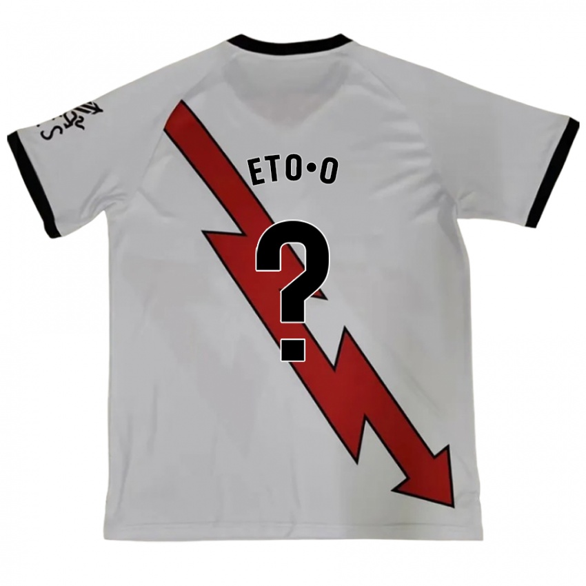 Niño Camiseta Etienne Eto'o #0 Rojo 2ª Equipación 2024/25 La Camisa Chile