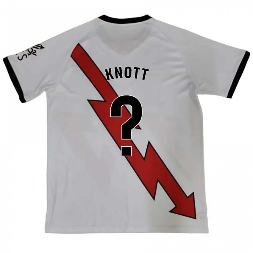 Niño Camiseta Stezo Knott #0 Rojo 2ª Equipación 2024/25 La Camisa Chile