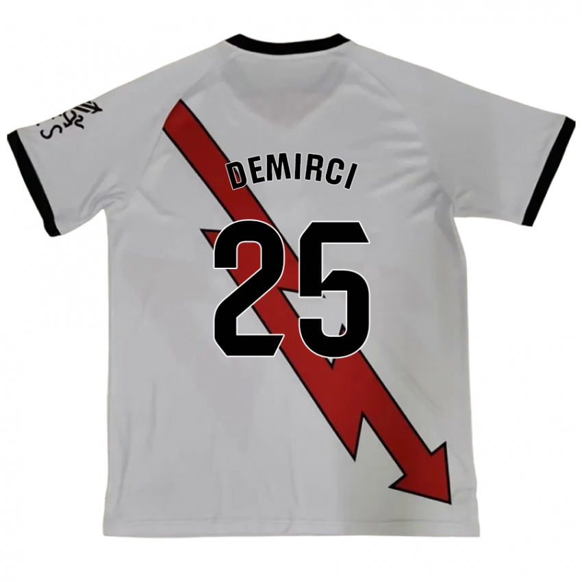 Niño Camiseta Mert Demirci #25 Rojo 2ª Equipación 2024/25 La Camisa Chile