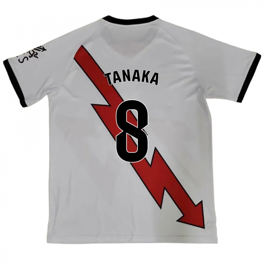 Niño Camiseta Yoko Tanaka #8 Rojo 2ª Equipación 2024/25 La Camisa Chile