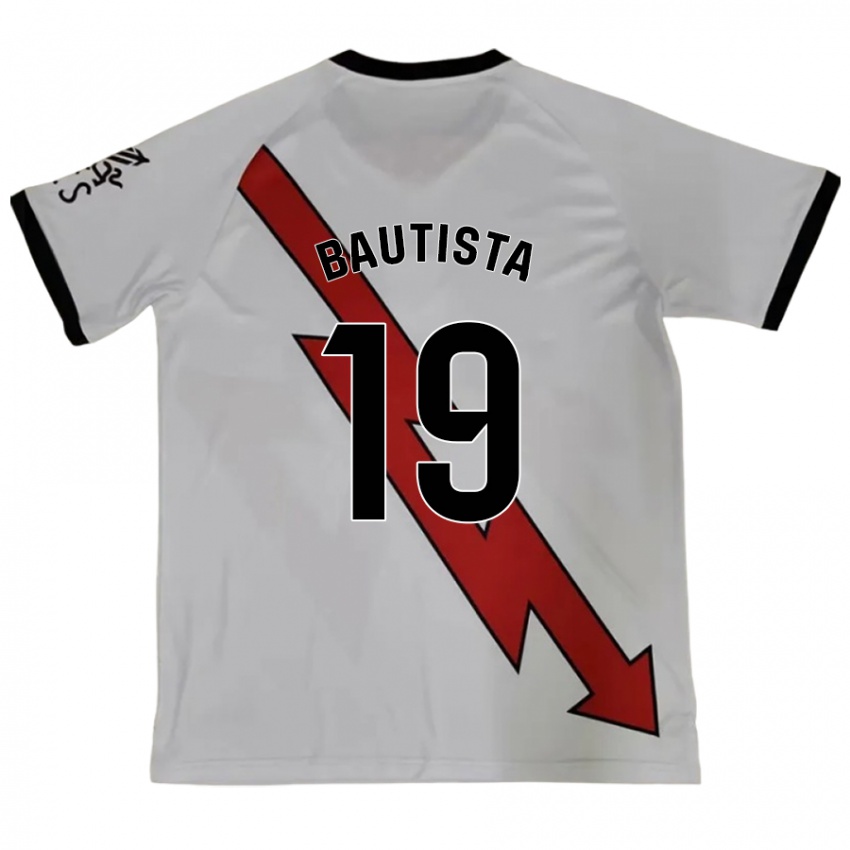 Niño Camiseta Carla Bautista #19 Rojo 2ª Equipación 2024/25 La Camisa Chile