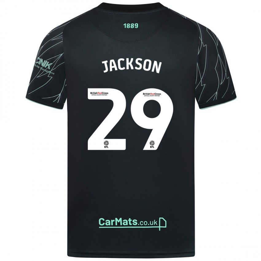 Niño Camiseta Fallon Olivia Connolly-Jackson #29 Negro Verde 2ª Equipación 2024/25 La Camisa Chile