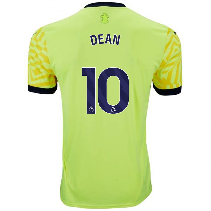 Niño Camiseta Rianna Dean #10 Amarillo 2ª Equipación 2024/25 La Camisa Chile