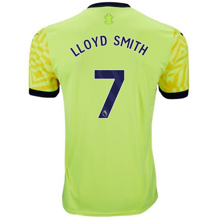 Niño Camiseta Lexi Lloyd-Smith #7 Amarillo 2ª Equipación 2024/25 La Camisa Chile