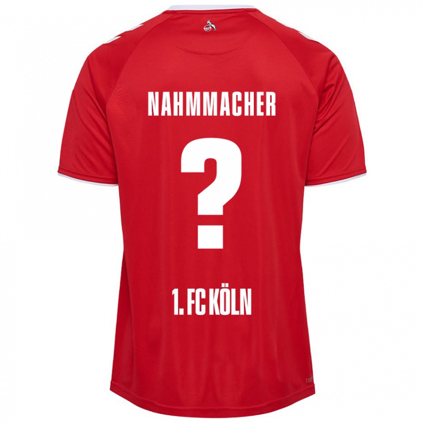 Niño Camiseta Emil Nahmmacher #0 Rojo Blanco 2ª Equipación 2024/25 La Camisa Chile