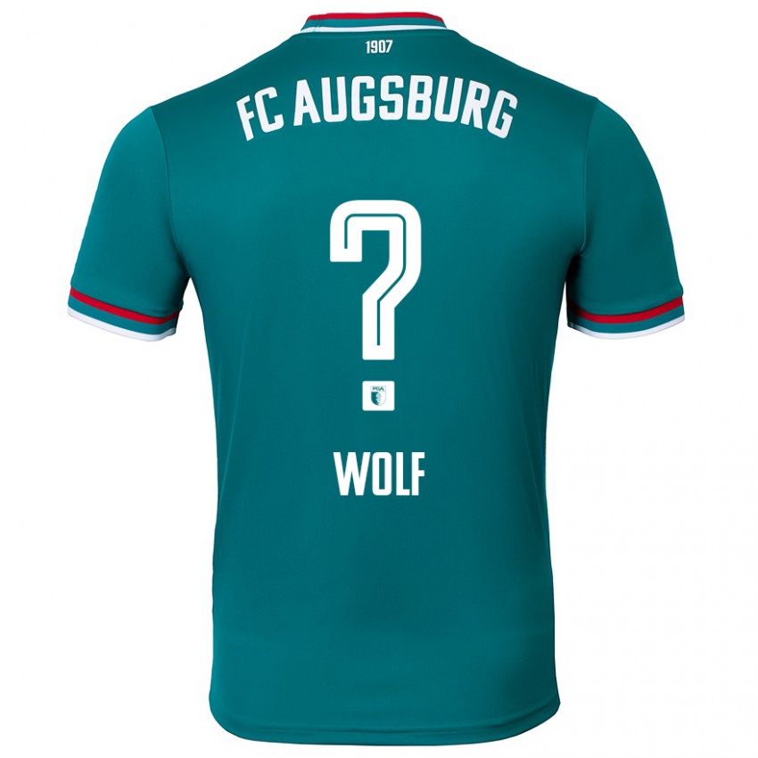 Niño Camiseta Paul Wolf #0 Verde Oscuro 2ª Equipación 2024/25 La Camisa Chile