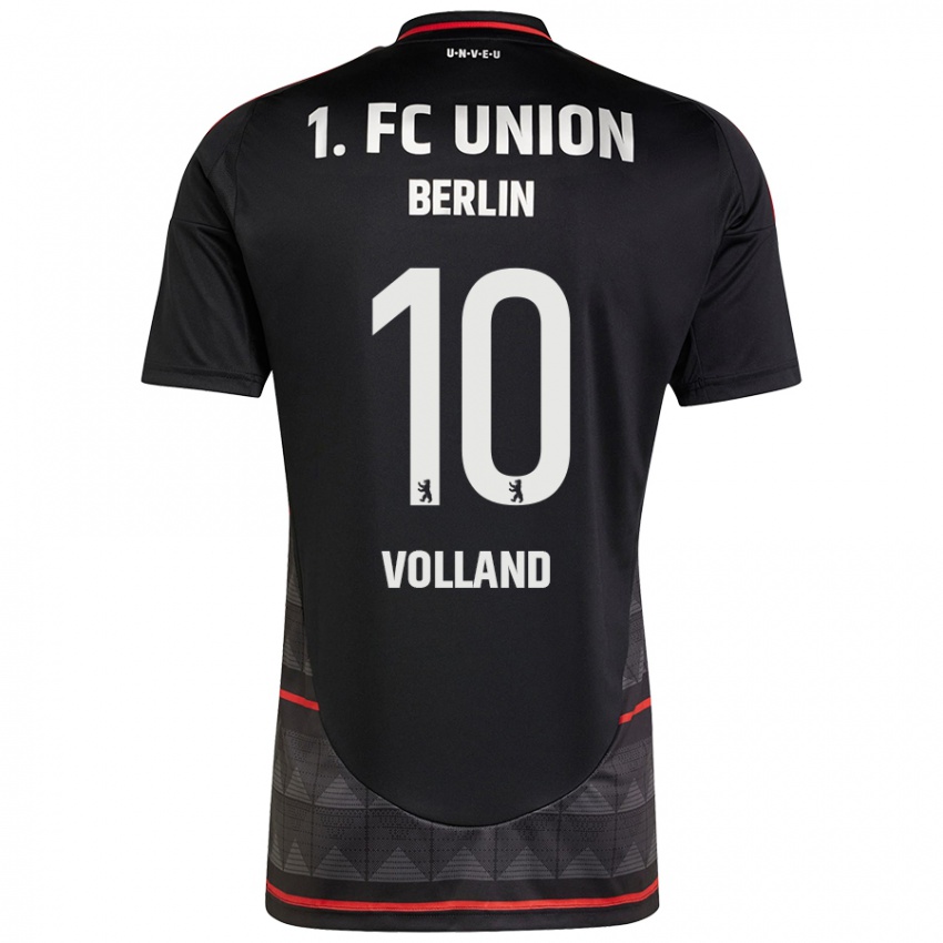 Niño Camiseta Kevin Volland #10 Negro 2ª Equipación 2024/25 La Camisa Chile