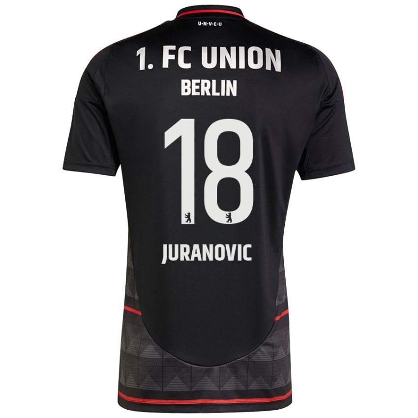 Niño Camiseta Josip Juranovic #18 Negro 2ª Equipación 2024/25 La Camisa Chile