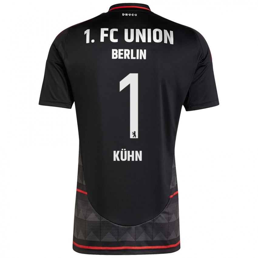 Niño Camiseta Samuel Kühn #1 Negro 2ª Equipación 2024/25 La Camisa Chile