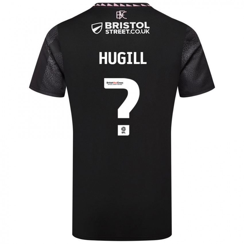 Niño Camiseta Will Hugill #0 Negro 2ª Equipación 2024/25 La Camisa Chile