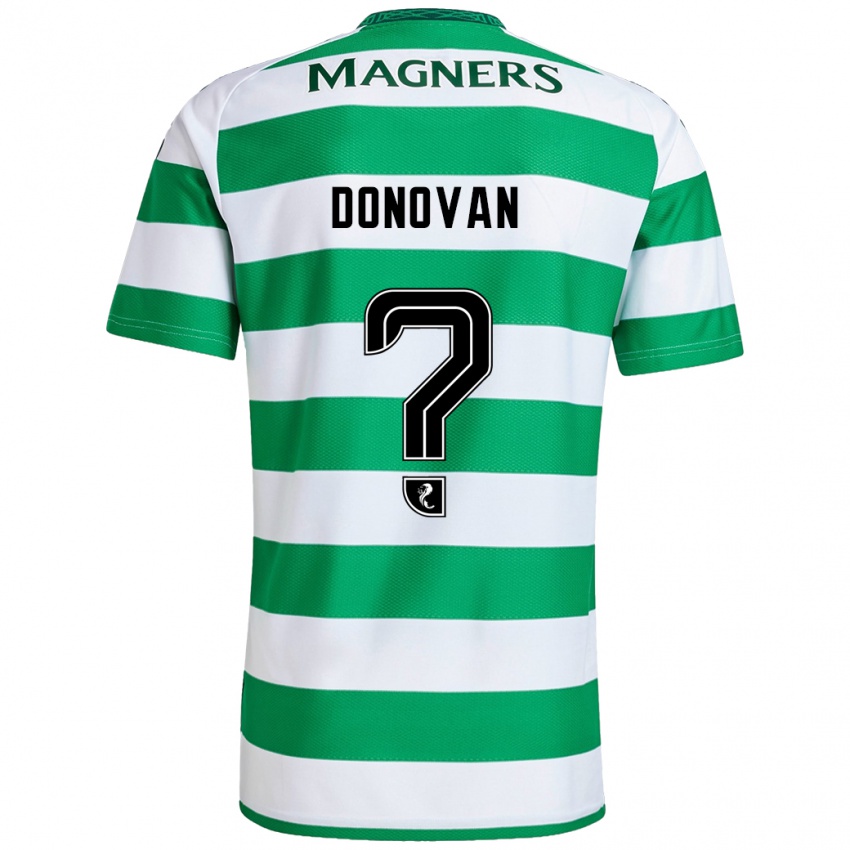 Hombre Camiseta Colby Donovan #0 Verde Blanco 1ª Equipación 2024/25 La Camisa Chile