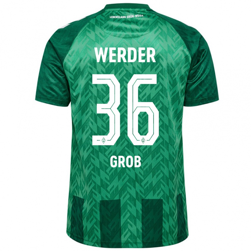 Hombre Camiseta Christian Groß #36 Verde 1ª Equipación 2024/25 La Camisa Chile