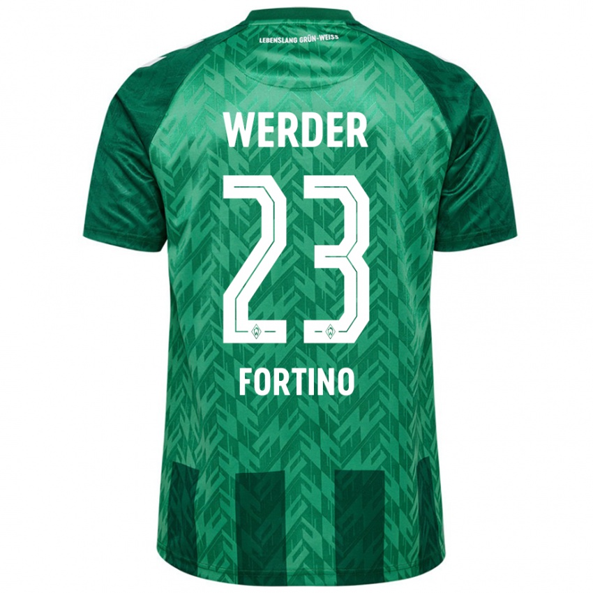 Hombre Camiseta Pierro Miguel Fortino #23 Verde 1ª Equipación 2024/25 La Camisa Chile