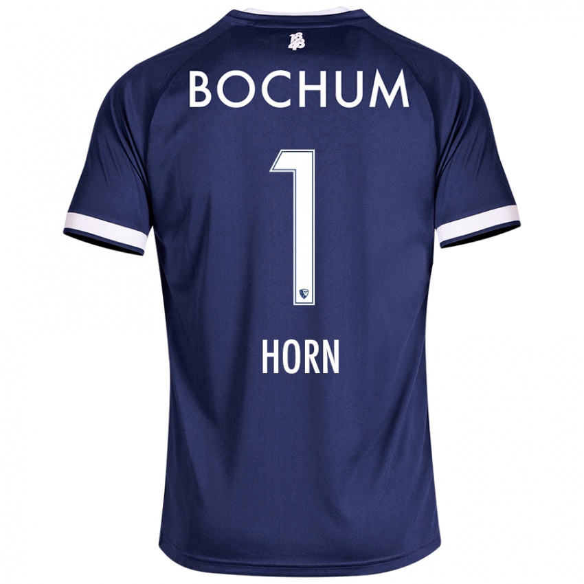 Hombre Camiseta Timo Horn #1 Azul Oscuro 1ª Equipación 2024/25 La Camisa Chile