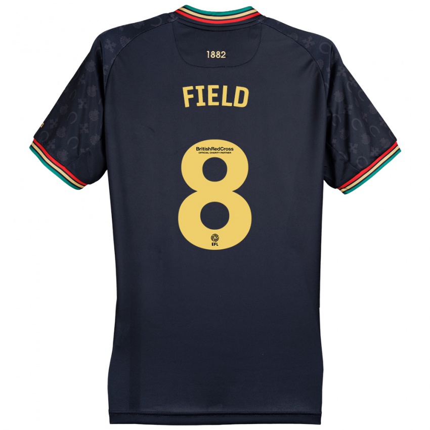 Hombre Camiseta Sam Field #8 Azul Marino Oscuro 2ª Equipación 2024/25 La Camisa Chile