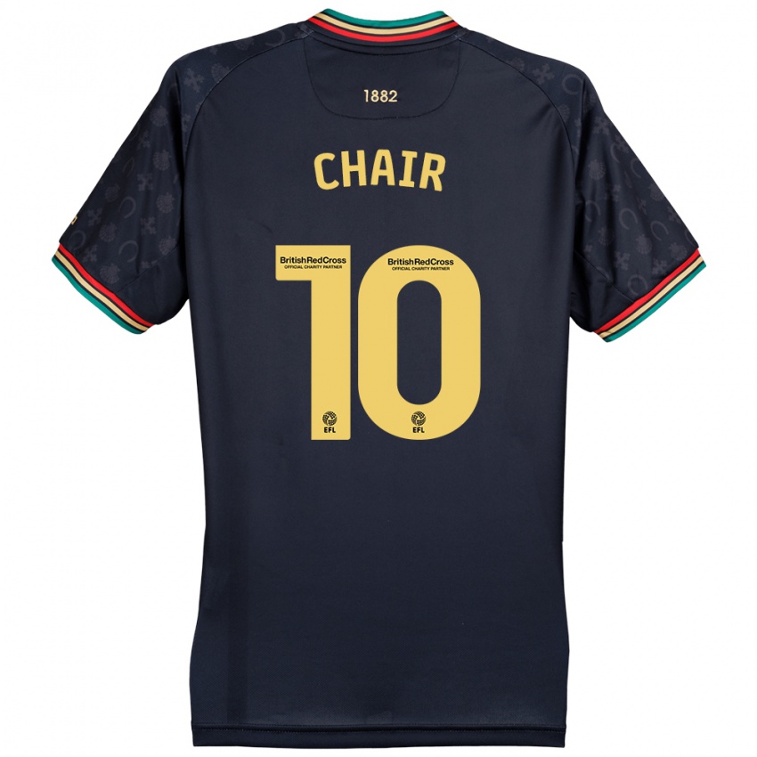 Hombre Camiseta Ilias Chair #10 Azul Marino Oscuro 2ª Equipación 2024/25 La Camisa Chile