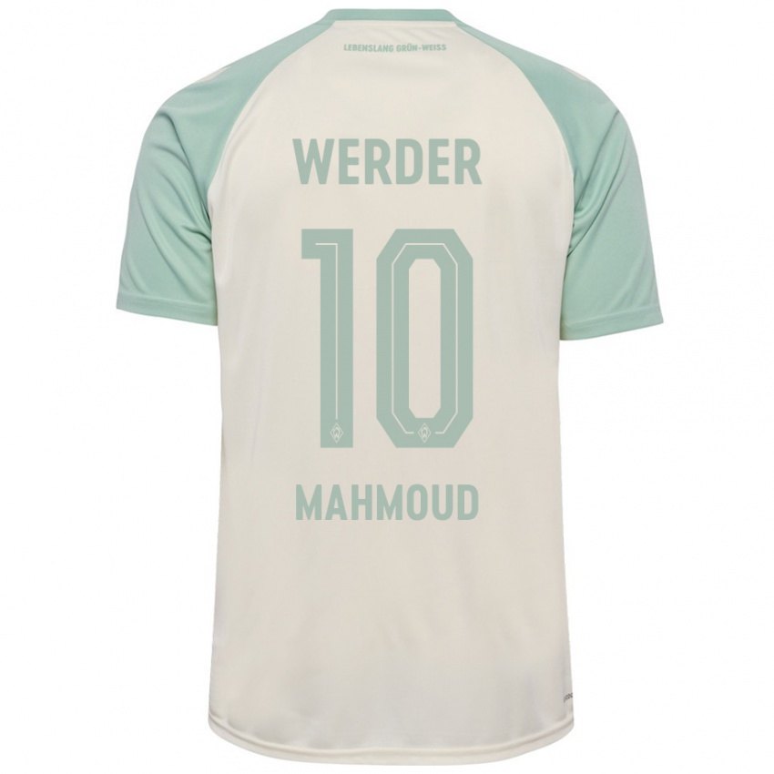 Hombre Camiseta Tuana Mahmoud #10 Blanquecino Verde Claro 2ª Equipación 2024/25 La Camisa Chile