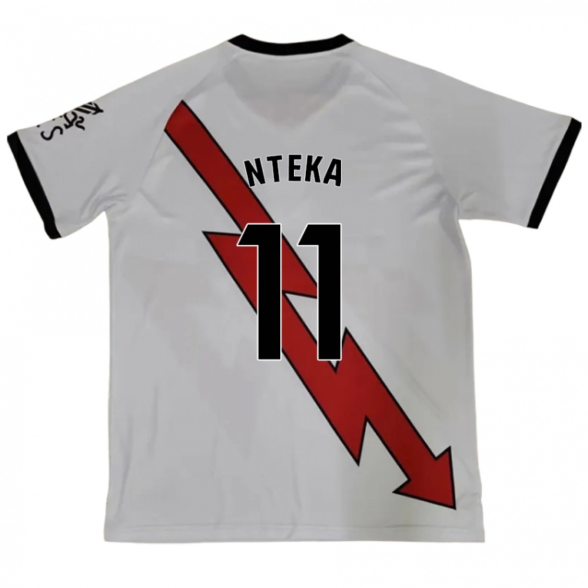 Hombre Camiseta Randy Nteka #11 Rojo 2ª Equipación 2024/25 La Camisa Chile