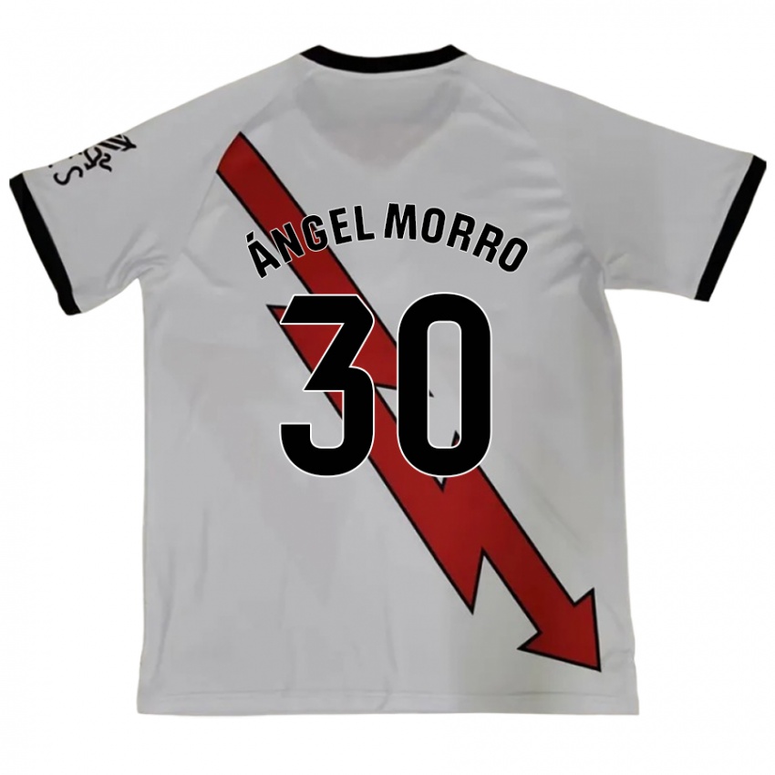 Hombre Camiseta Miguel Ángel Morro #30 Rojo 2ª Equipación 2024/25 La Camisa Chile