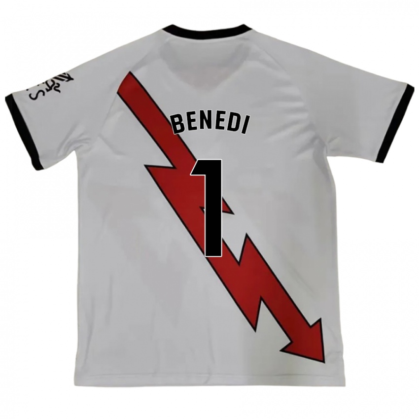 Hombre Camiseta Miguel Benedi #1 Rojo 2ª Equipación 2024/25 La Camisa Chile