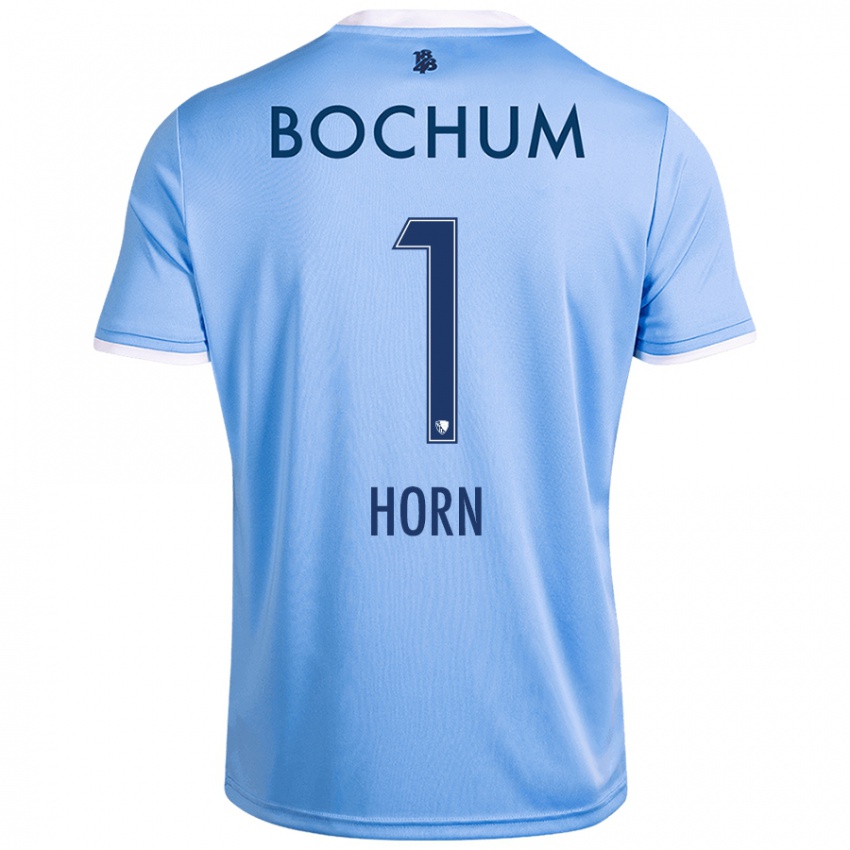 Hombre Camiseta Timo Horn #1 Azul Cielo 2ª Equipación 2024/25 La Camisa Chile